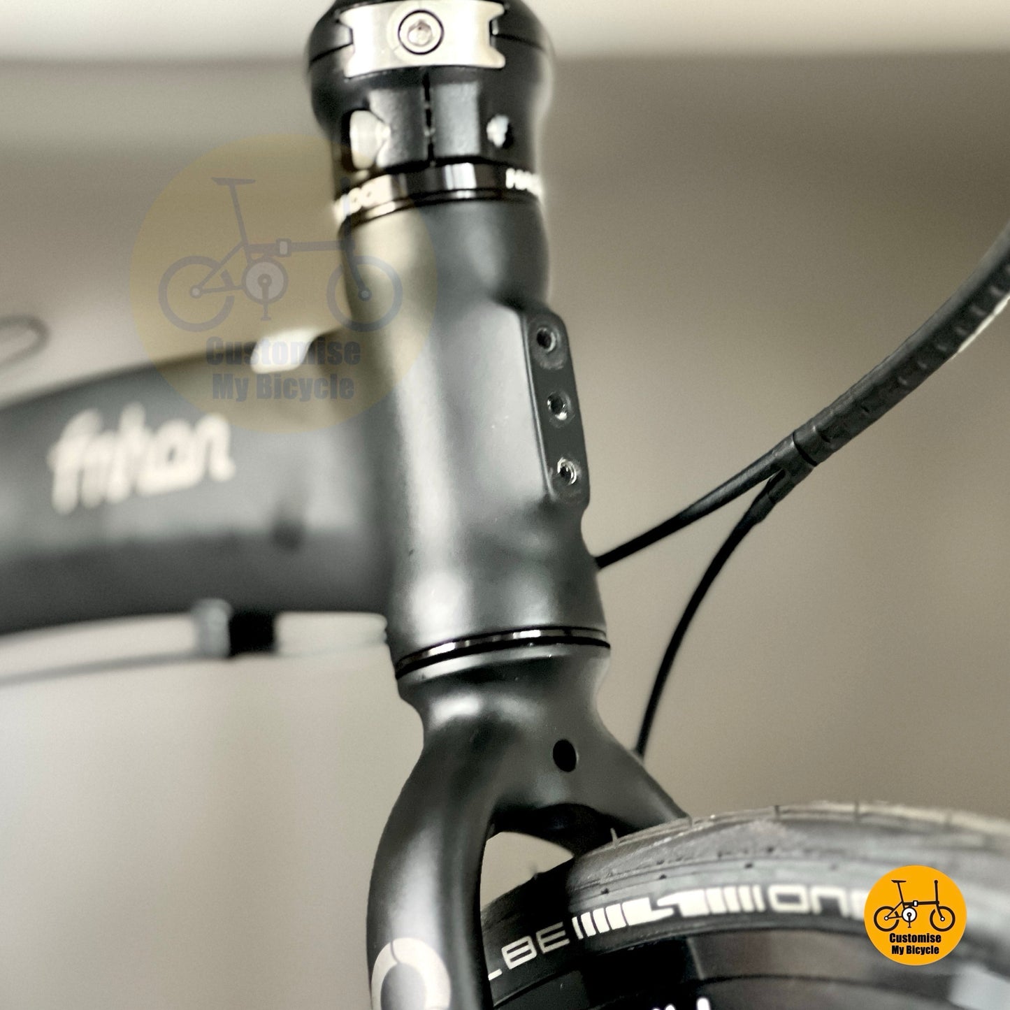 Front Block on fnhon Tornado 20" Folding Bike