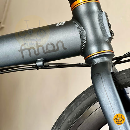 City commuter foldie in teal with strong alloy body  
