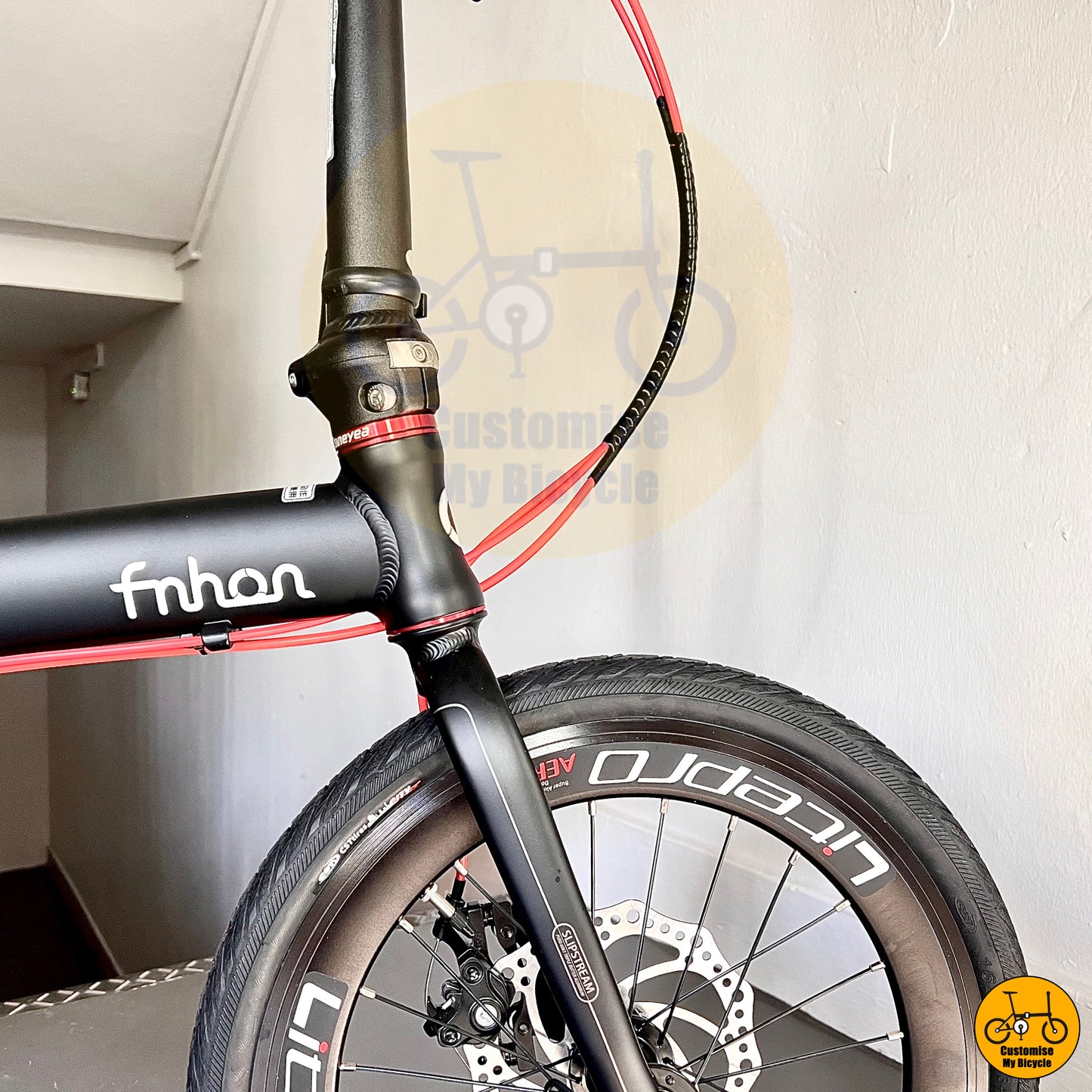 Fnhon Zephyr 18” • Shimano 9s • Matte Black