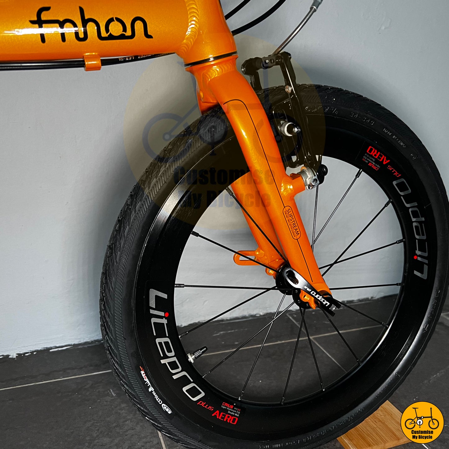 Fnhon Zephyr 18” • Shimano 9s • Orange