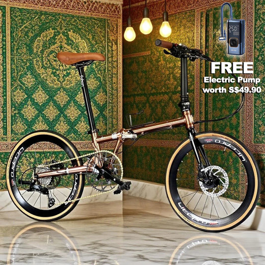 ⭐Raya Deal⭐  Fnhon Gust 22” • Shimano 9s • Rose Gold