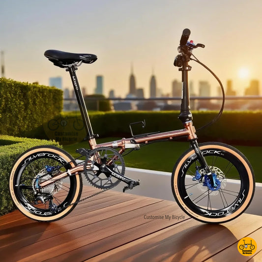 rose gold womens bicycle Ladies Classic 7-Speed Vintage Bike Reid Bikes For your comfort E-CONIC Retro Rose Gold